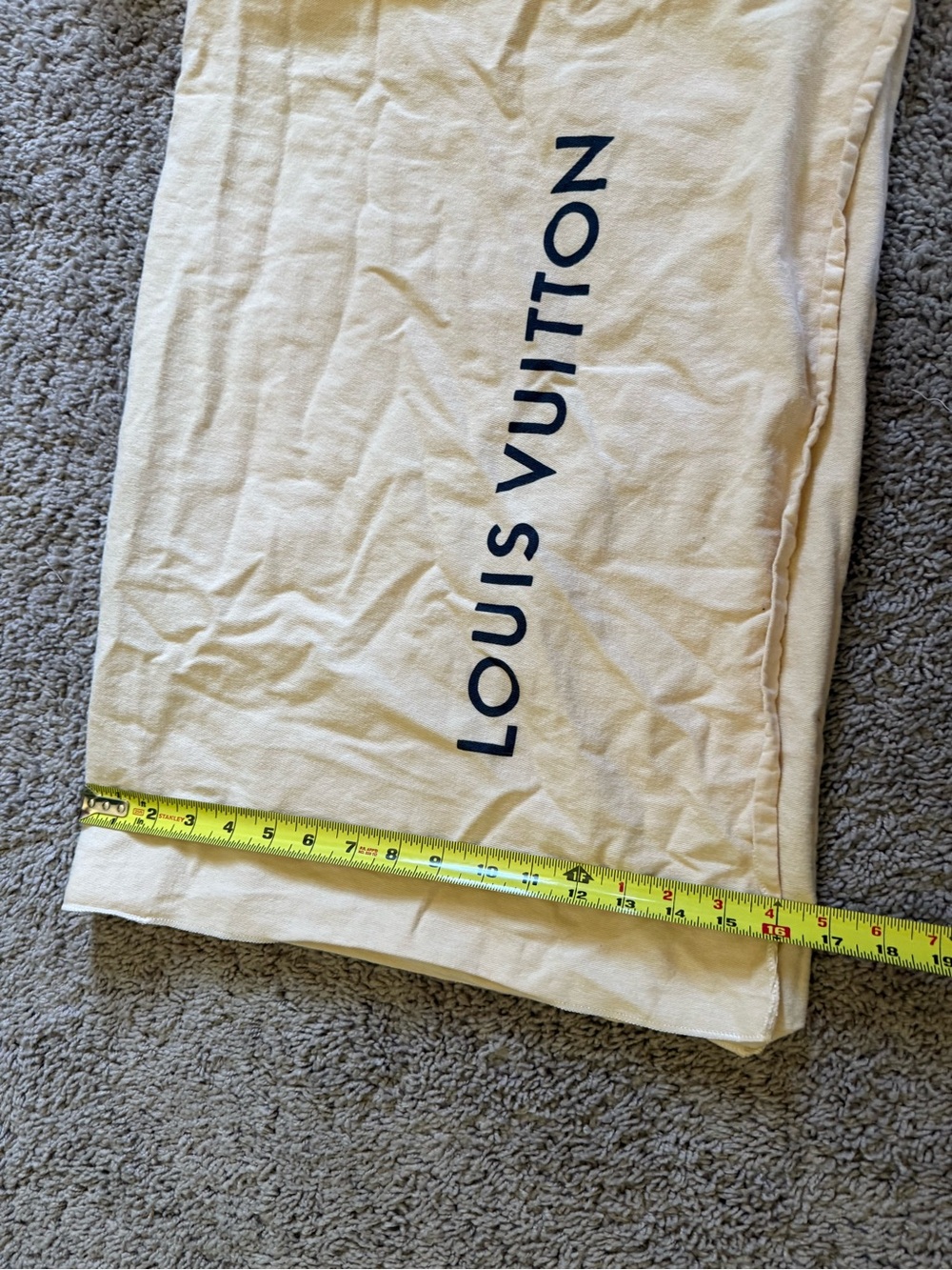 Louis Vuitton Beige Dust Bag big size - Picture 2 of 5